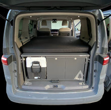 Laden Sie das Bild in den Galerie-Viewer, Küchenmodul kompakt 2er - Heckküche - VW Multivan T5 / T6 / T6.1 | Korpus Anthrazit